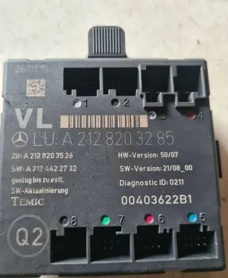 Mercedes-Benz E W212 Door control unit/module A2128203285 A2128203526 A2124422732
