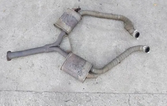 Toyota Supra A80 Middle muffler/silencer 