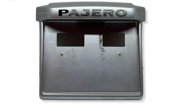 Mitsubishi Pajero Number Plate Surrounds Holder Frame MN117363