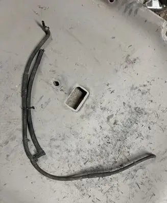 Opel Frontera B Headlight washer hose/pipe 