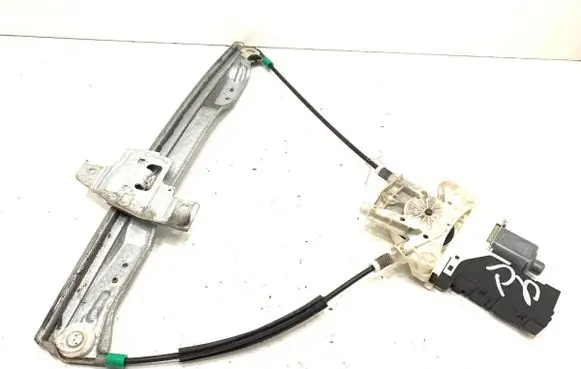 Front door window regulator with motor