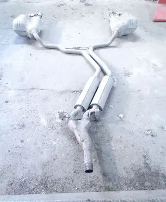 Audi A6 S6 C6 4F Muffler/silencer 4F0253612S 4F0253611S 4F0253411N