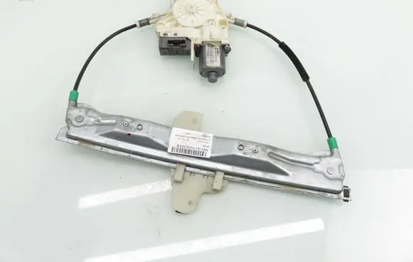 Peugeot 407 Rear door window regulator with motor 9646595580