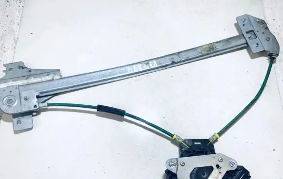 Sliding door window regulator with motor