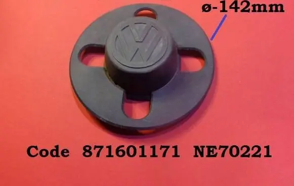 Volkswagen Jetta II Original wheel cap 871601171 NE70221