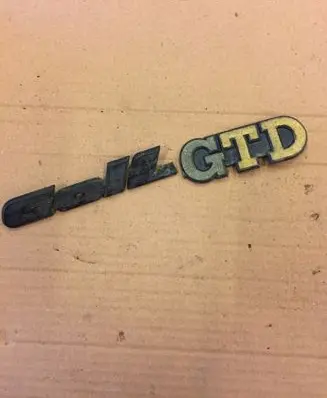 Volkswagen Golf II Rear loading door model letters 191853687P