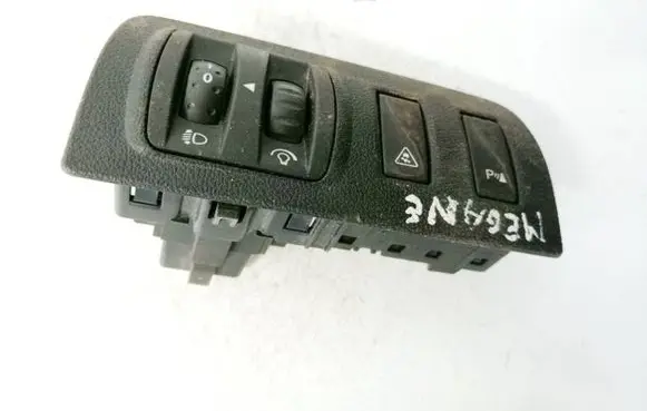 Renault Megane III Headlight level height control switch 648450001R 648450007R