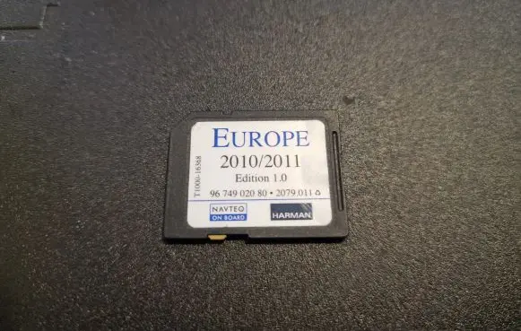 Peugeot 208 I Navigation maps CD/DVD 9674902080