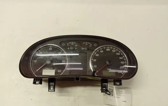 Volkswagen Polo IV 9N3 Speedometer (instrument cluster) 110080320010 6Q0920802K