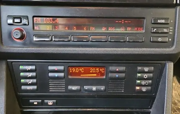BMW 5 E39 Climate control/heater control trim 6905055 IMPRK1522303