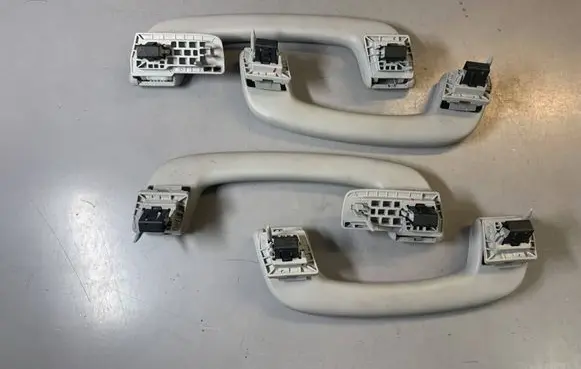 Front interior roof grab handle