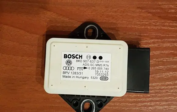 Audi A5 8T 8F ESP acceleration yaw rate sensor 1074 0265005740