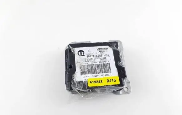Fiat 600 Airbag control unit/module 9872466580 5EGE0L 0020762C