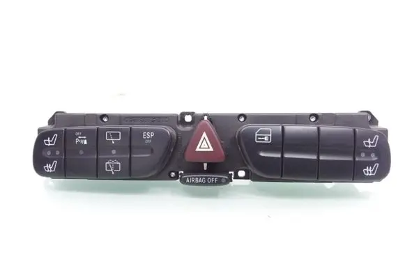 Mercedes-Benz C W203 Hazard light switch A2038218758