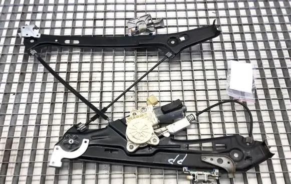 Front door window regulator with motor