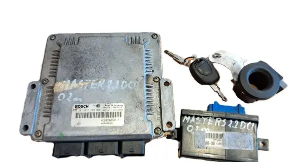 Renault Master II Engine ECU kit and lock set 0281010320