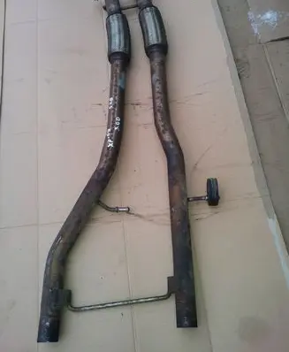 Jaguar XF Double Muffler 
