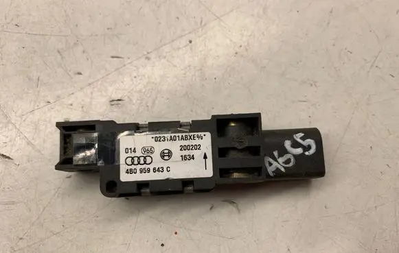 Audi A6 S6 C5 4B Airbag deployment crash/impact sensor 0231A01ABXE 4B0959643C 200202