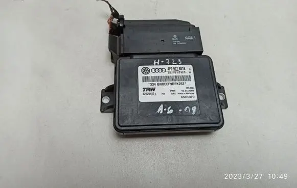 Audi A6 S6 C6 4F Hand brake control module 4F0907801B 4F0910801D