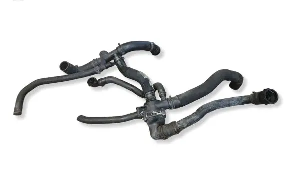 Jaguar XF X250 Thermostat/thermostat housing 9X238A586AD