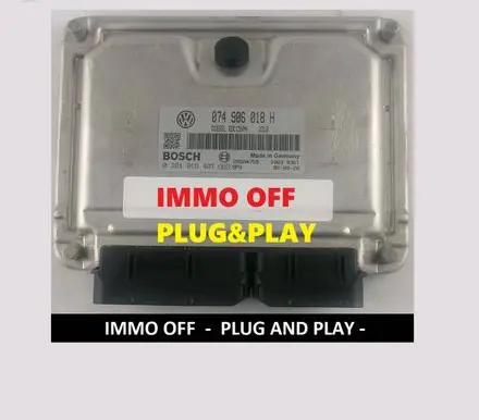 Volkswagen II LT Engine control unit/module 0281010407 074906018H 28SA4758