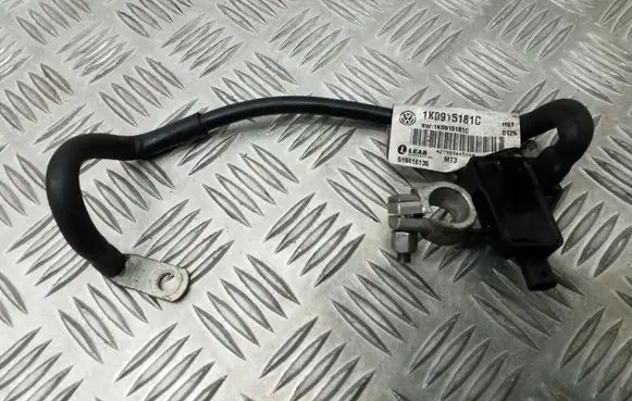 Volkswagen Golf VI Negative earth cable (battery) 1K0915181C