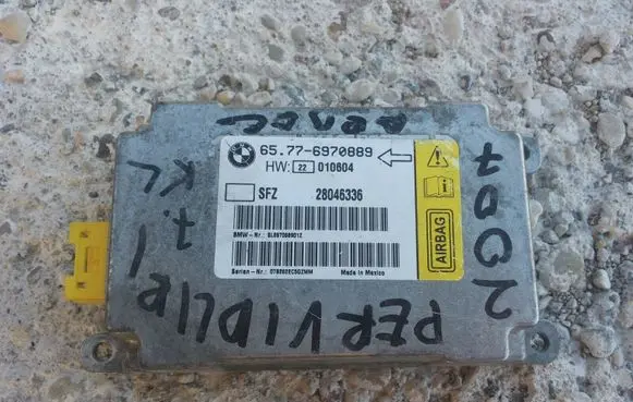 BMW 7 E65 E66 Airbag control unit/module 6970889