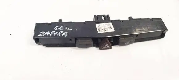 Opel Astra H Hazard light switch 03758075