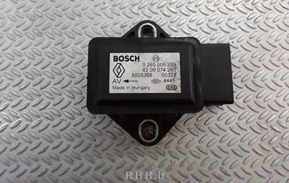 Renault Megane II ESP acceleration yaw rate sensor 0265005259 8200074266