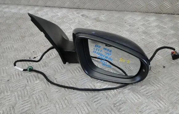 Volkswagen Golf VI Front door electric wing mirror