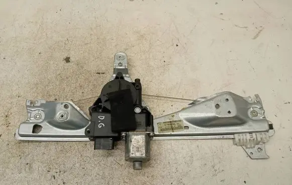Peugeot 308 Rear door window regulator with motor 9659826680 977840104