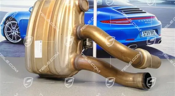 Porsche 911 991 Front muffler/silencer 99111132103