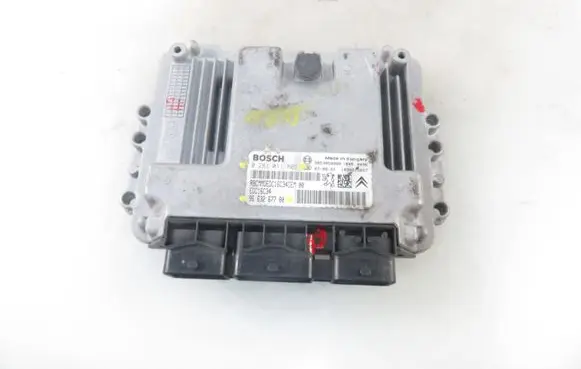 Peugeot 307 Engine control unit/module 9663267780 0281011803