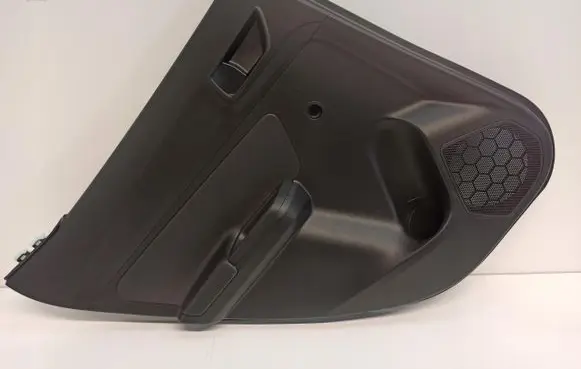 Rear door card panel trim