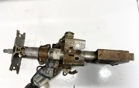 Steering wheel axle