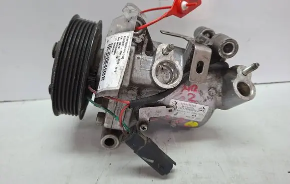 Peugeot 208 I Air conditioning (A/C) compressor (pump) S27612354 9810349980