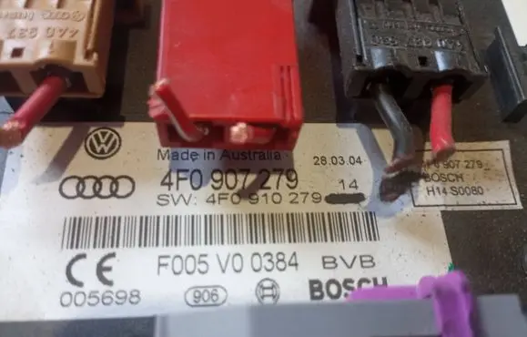 Audi A6 S6 C6 4F Comfort/convenience module 4F0907279 4F0910279 F005V00384