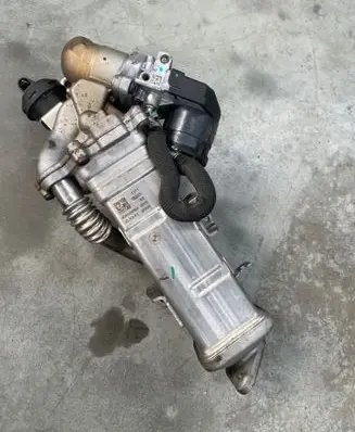 EGR valve cooler