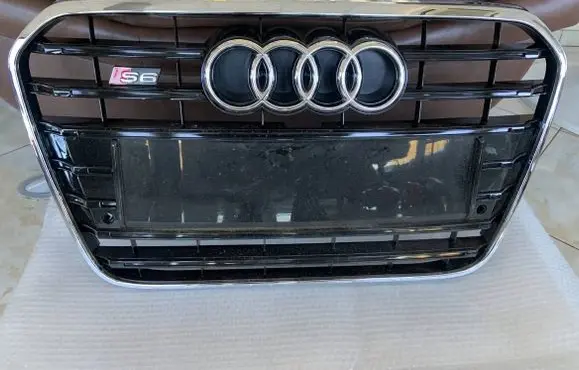 Audi A6 S6 C7 4G Front bumper upper radiator grill 4G0853653B 4G0853651E 4G0853651F
