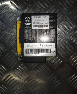 Volkswagen PASSAT B6 Airbag control unit/module 3C0909605J 391130