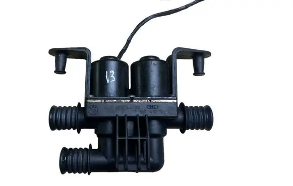 Coolant heater control valve