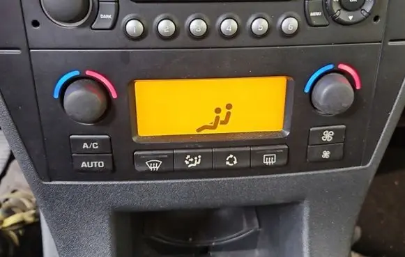 Citroen C4 I Climate control/heater control trim 9646554477 IMPRK1369949