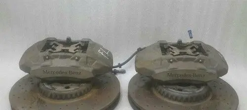 Mercedes-Benz E W238 Front brake disc dust cover plate A0004212312