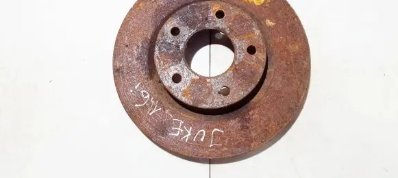 Nissan Juke I F15 Front brake disc ventiliuojamas