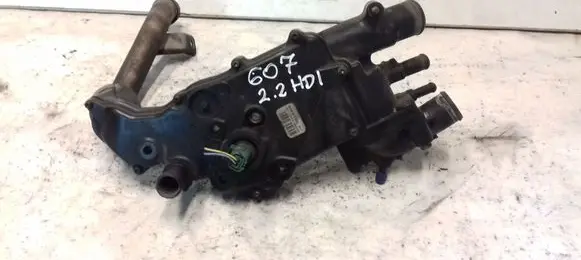 Peugeot 607 Thermostat/thermostat housing 9643212480
