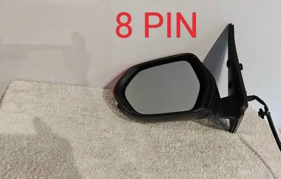 Front door electric wing mirror
