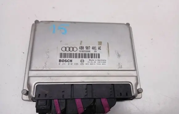 Audi A6 S6 C5 4B Engine control unit/module 4B0907401AE 28RTE000 0281010496