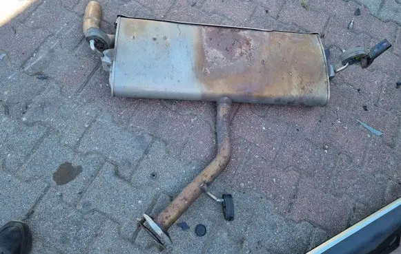KIA Xceed Rear muffler/silencer tail pipe 