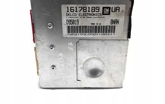 Opel Tigra A Engine control unit/module 16178189