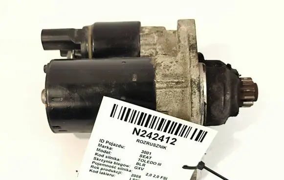 Seat Toledo III (5P) Starter motor 02Z911023E